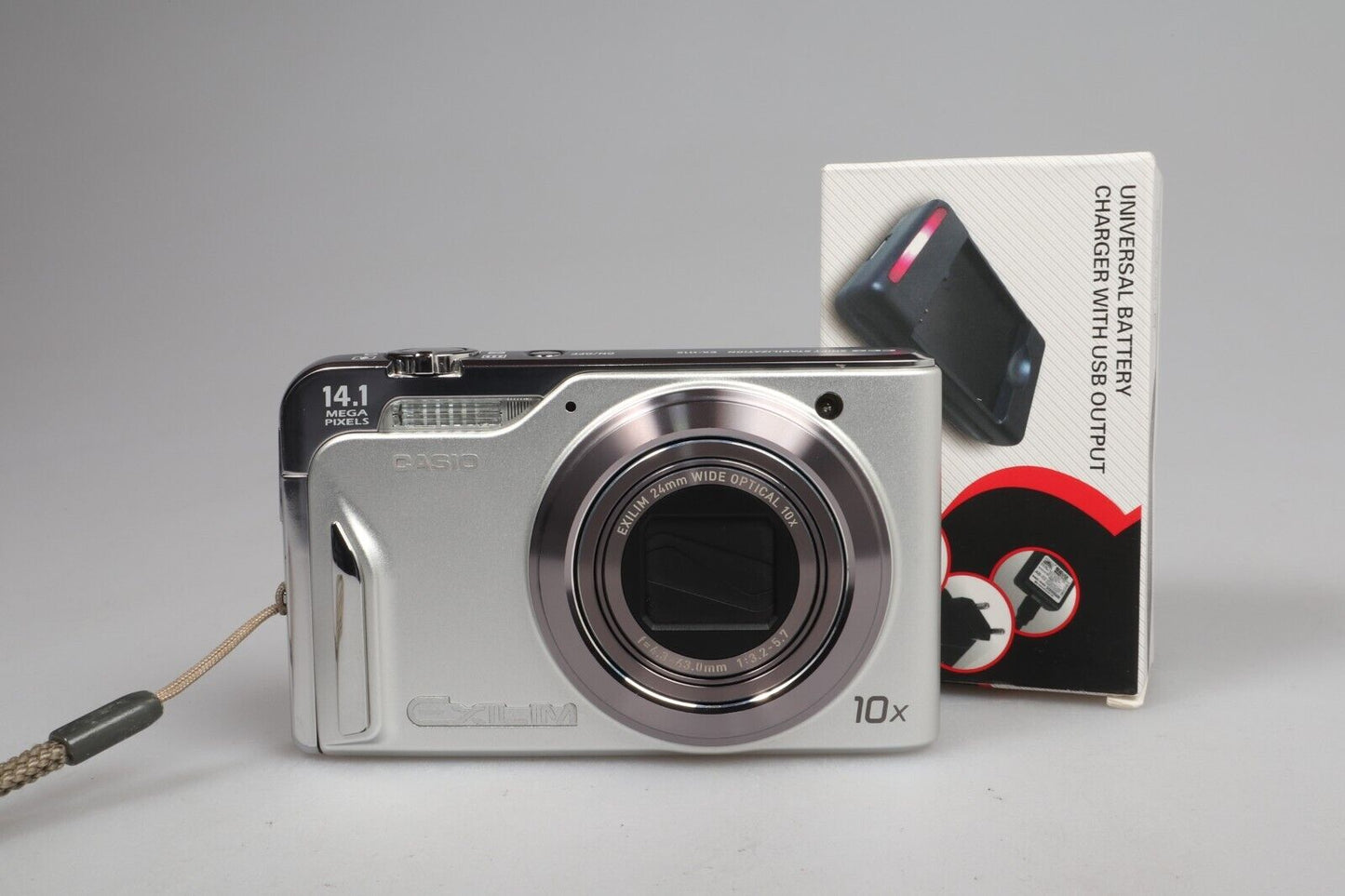 Casio EXILIM EX-H15 | Digital Compact Camera | 14.1 MP | Silver