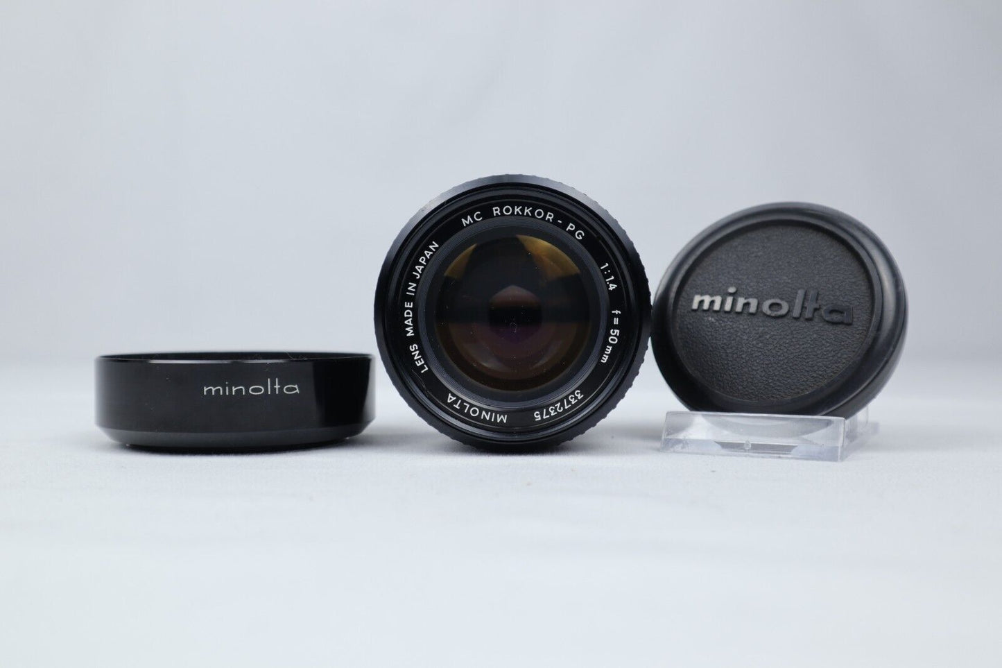 Minolta MC Rokkor PG Lens | 50mm 1:1.4 | Minolta MC Mount