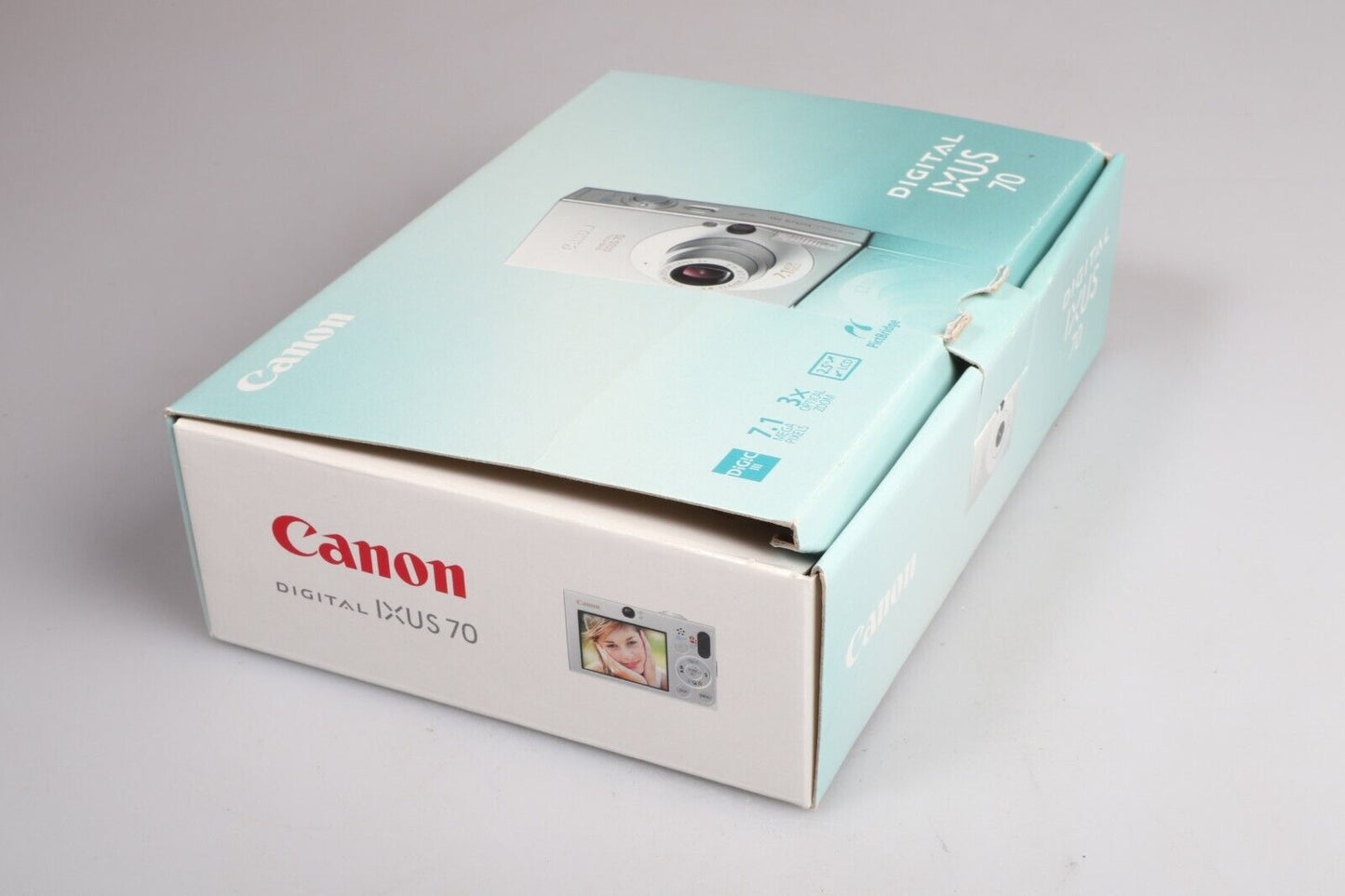 Canon IXUS70 | Fotocamera digitale compatta | 7,1MP | Argento