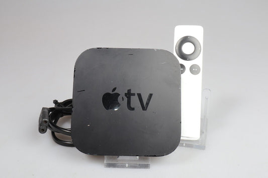 Apple TV A1378 | Streamer multimédia de 2e génération + télécommande | Noir