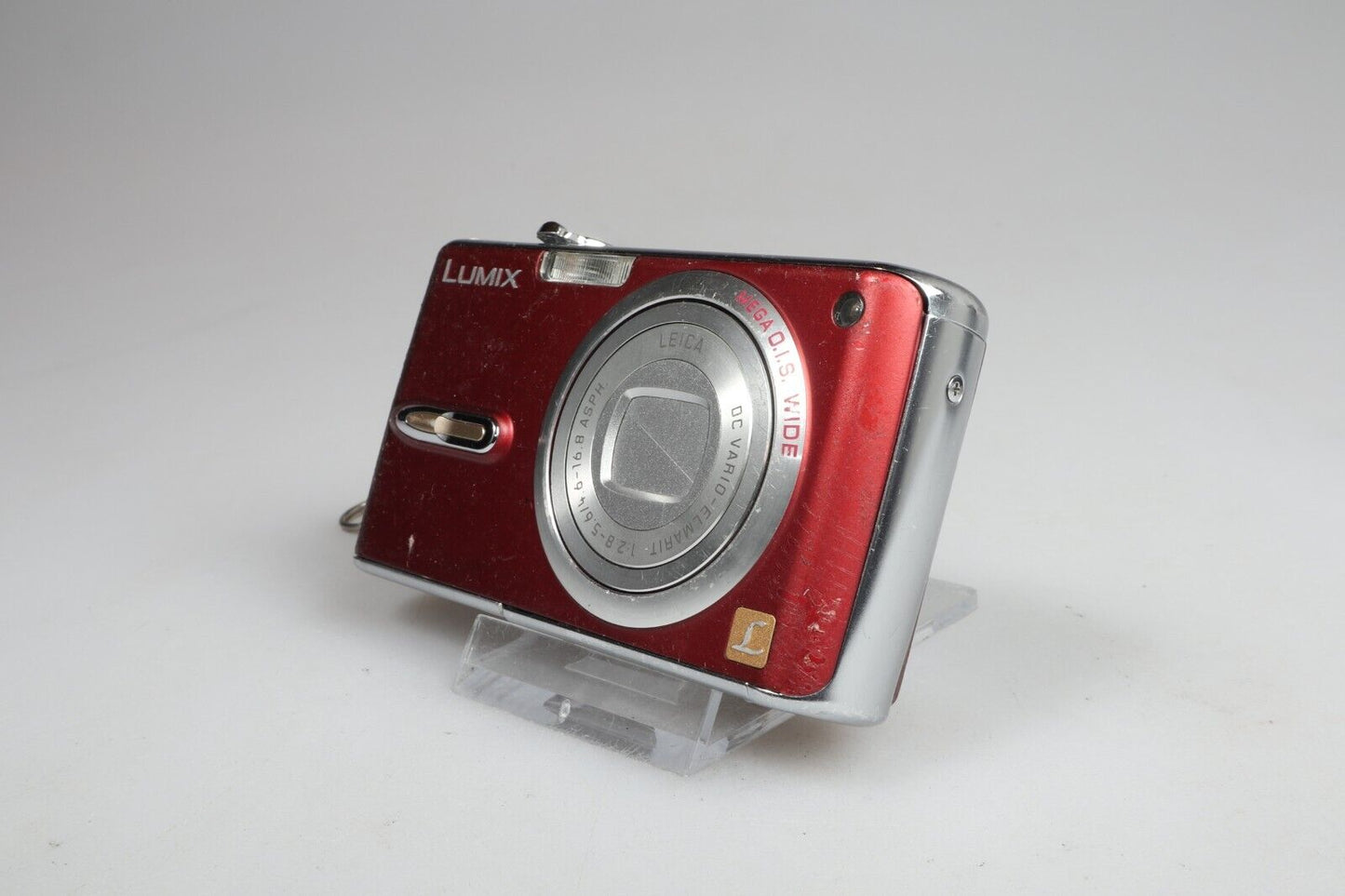 Panasonic Lumix DMC-FX07 | Digitale compactcamera | 7,2 MP | Rood