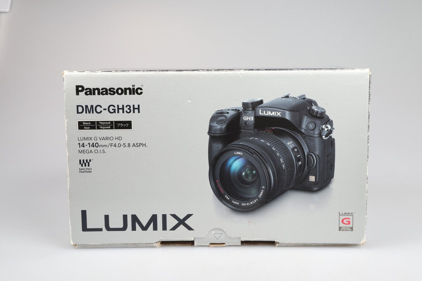 Panasonic Lumix DMC-GH3 | Spiegelloze camera met verwisselbare lens | H-H014 Lens