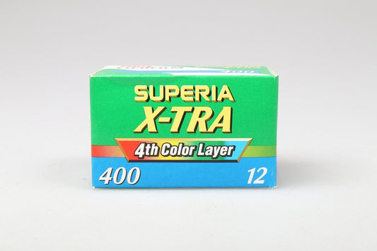 Fujifilm Superia X-TRA 400 | 36mm Film | 12 Exposures CH 135-Expired