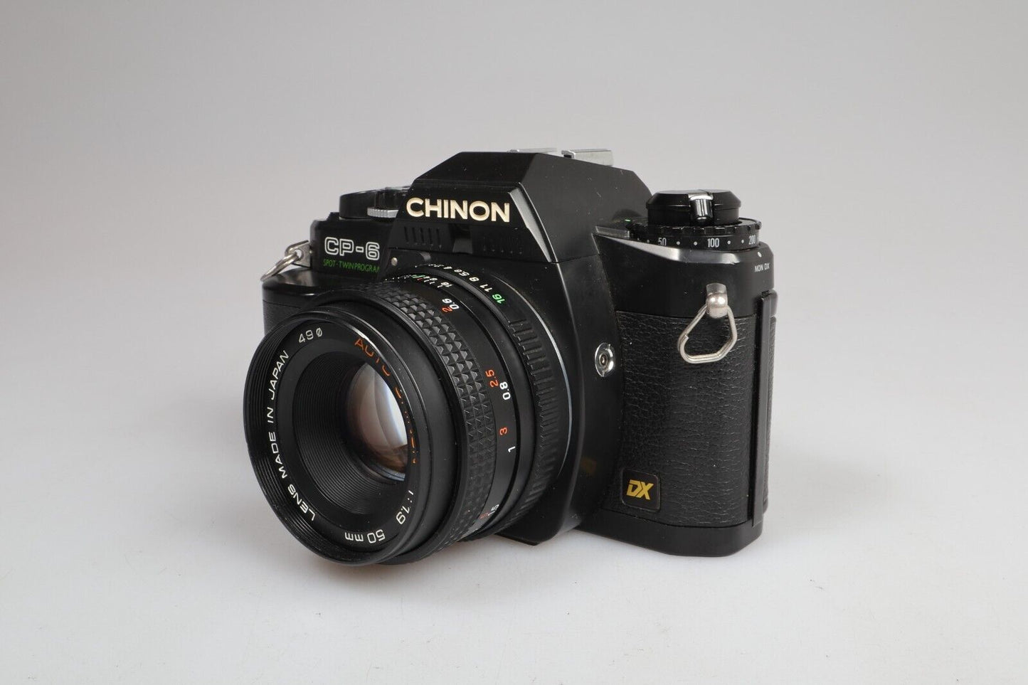 Chinon CP-6 | 35mm SLR Film Camera | Auto Chinon 1:1.9 50mm Lens