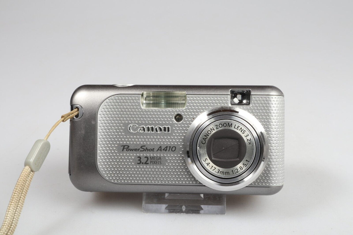 Canon PowerShot A410 | Digital Compact Camera | 3.2MP | Silver