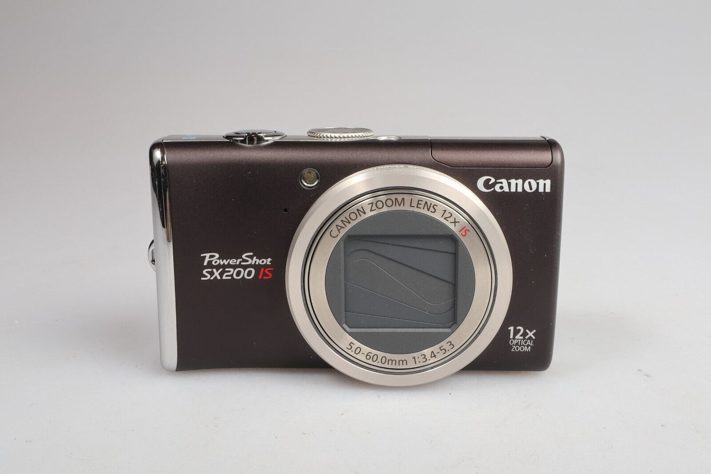 Canon Powershot SX200 IS | Fotocamera digitale compatta | 12,1MP | Marrone