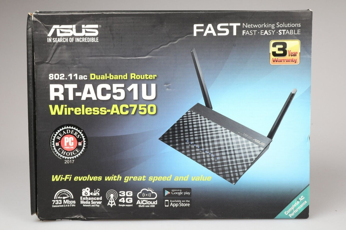 ASUS Network Solutions | RT-AC51U Wireless AC750 Dual-Band Router