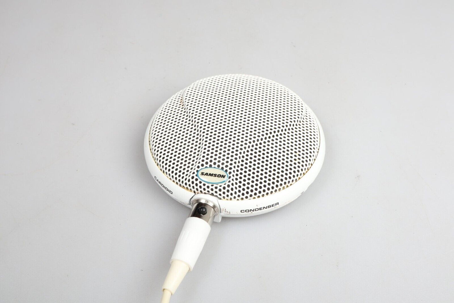 SamsonCM10B | Microphone à condensateur cardioïde | Blanc