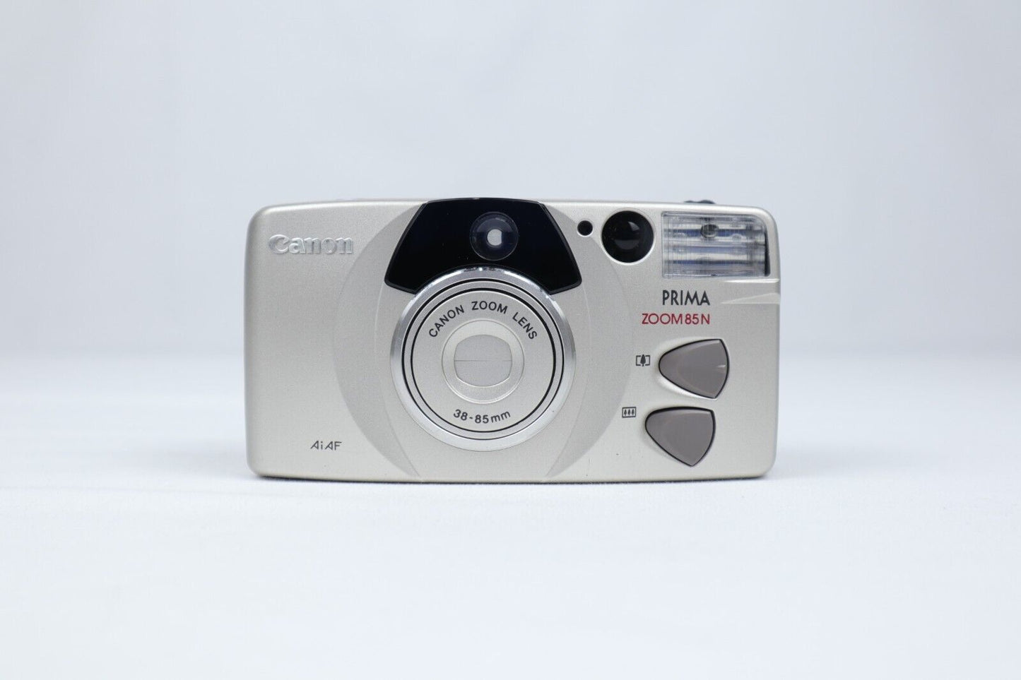 Canon Prima Zoom 85N | 35mm Point & Shoot Film Camera | Silver