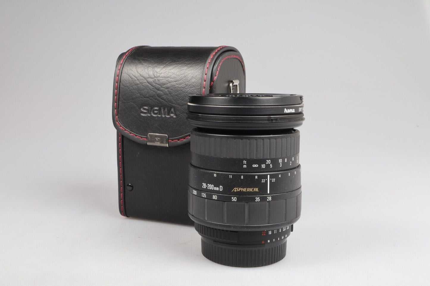 Sigma Zoom Aspherical Lens | 28-200mm D 1:3.8-5.6 | UC Mount