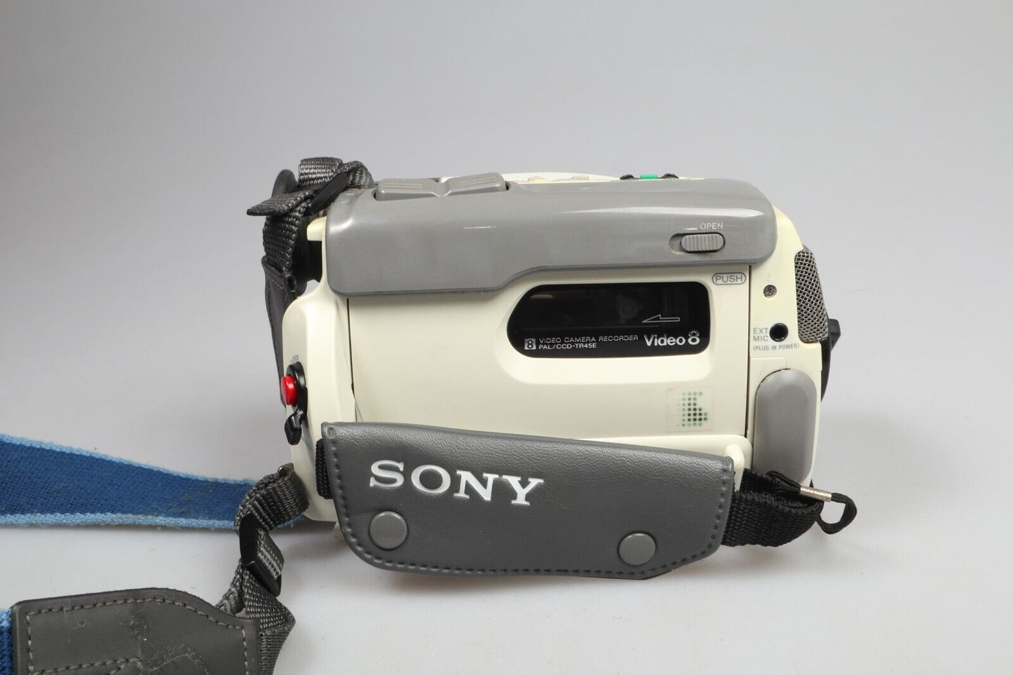 Sony CCD-TR45E | Digitale Videokamera | Video8 Handycam | Weiß