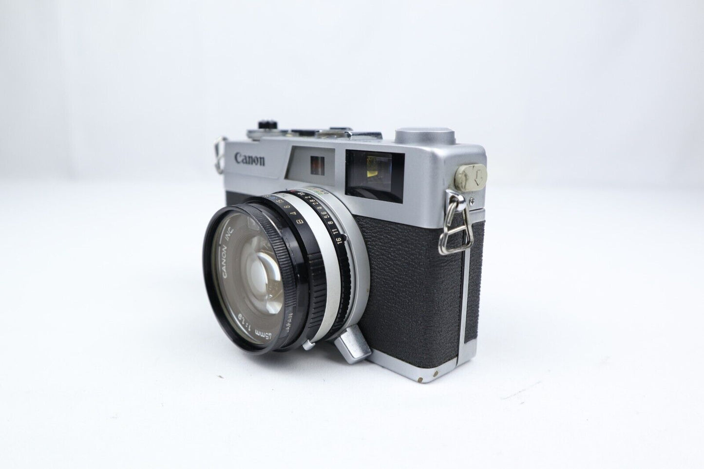 Canon Canonet QL19 | Fotocamera 35mm <tc>Point & Shoot</tc> | Argento/Nero