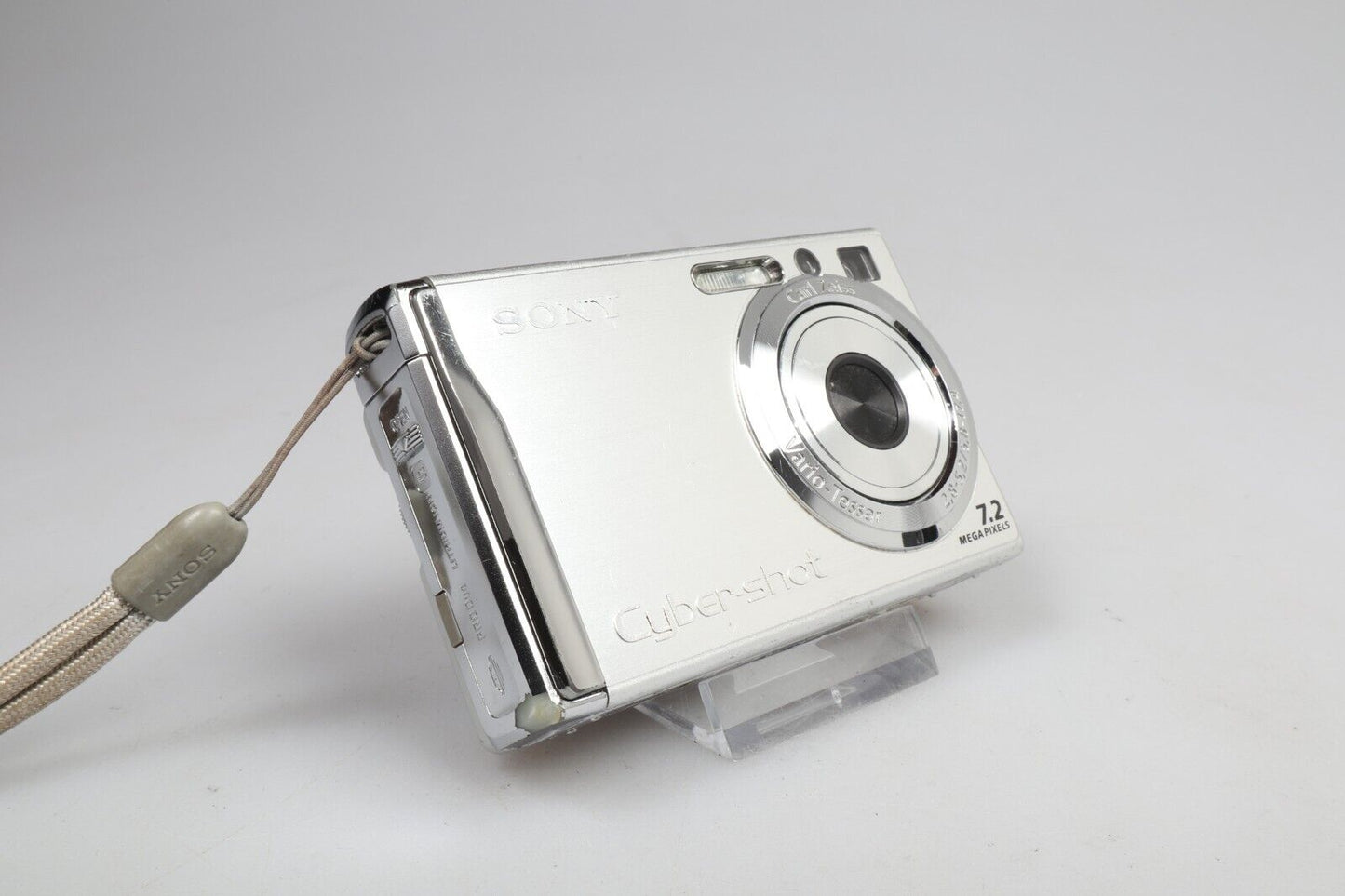 Sony Cybershot DSC-W80 | Digital Compact Camera | 7.2 MP | Silver