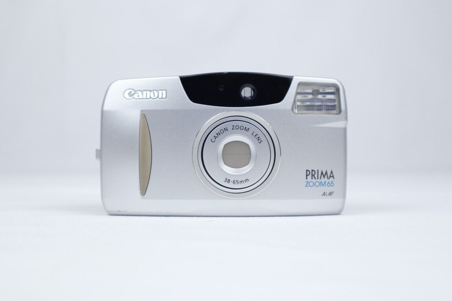 Canon Prima Zoom 65 | 35mm Point & Shoot Film Camera | Silver