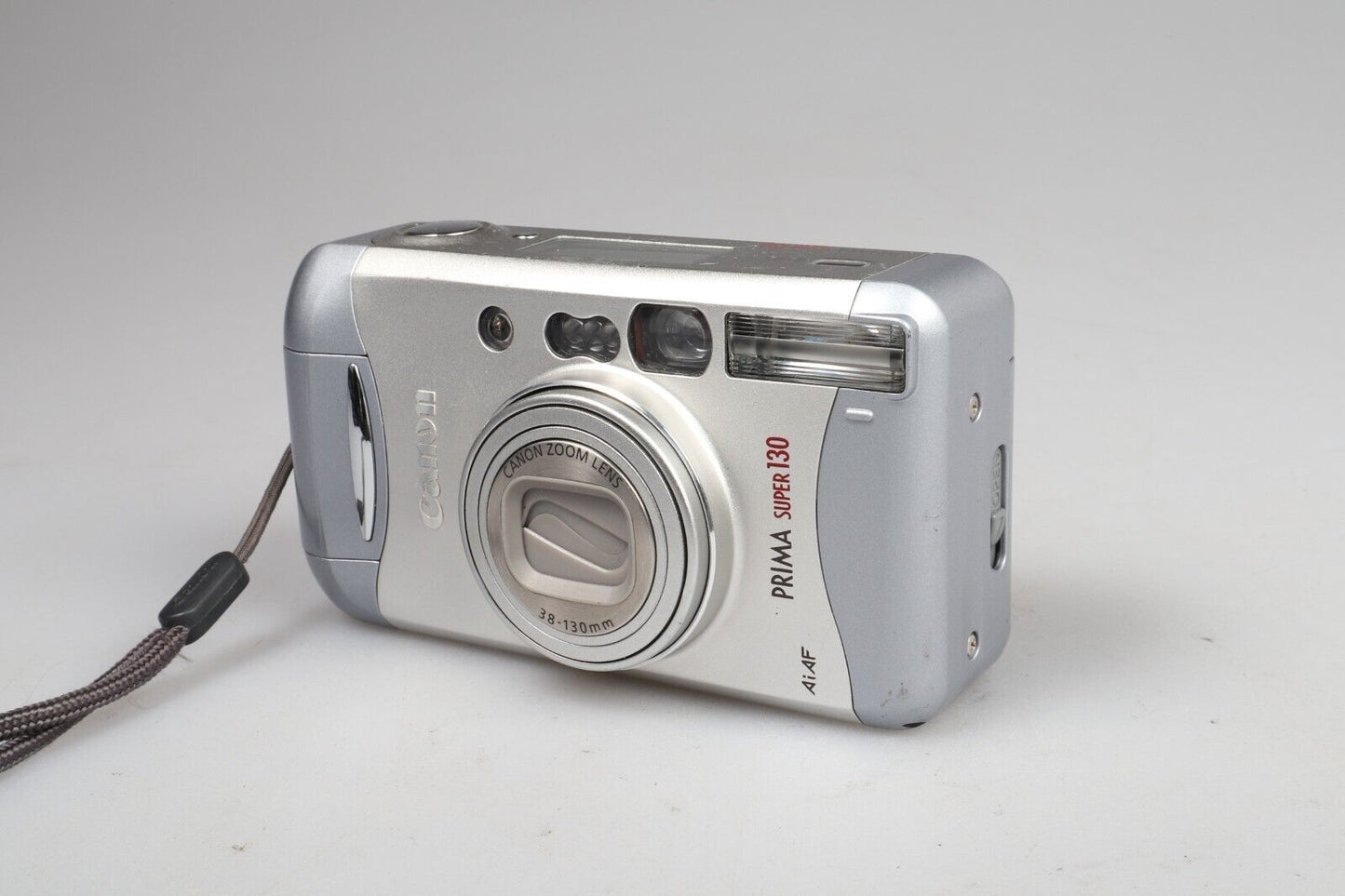 Canon Prima Super 130 | 35mm Point & Shoot Film Camera | Silver