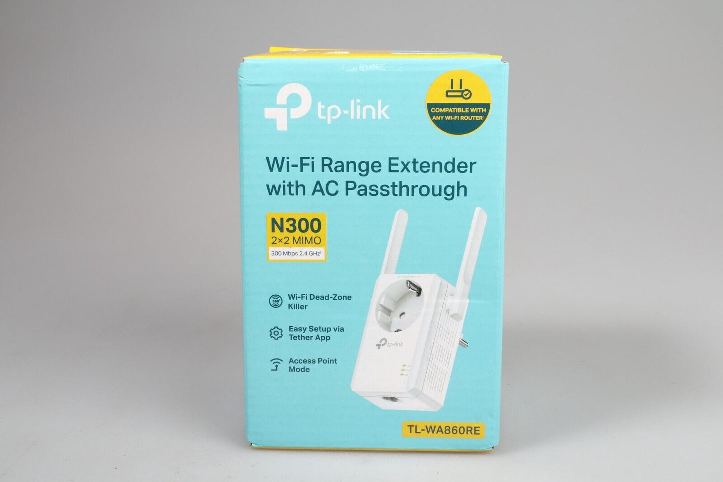 TP-Link TL-WA860RE | Wi-Fi Range Extender with AC Passthrough