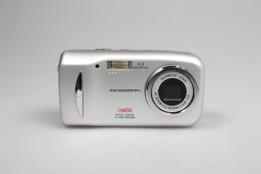 Olympus Camedia C-480 Zoom | Digital Compact Camera | 4MP | Silver