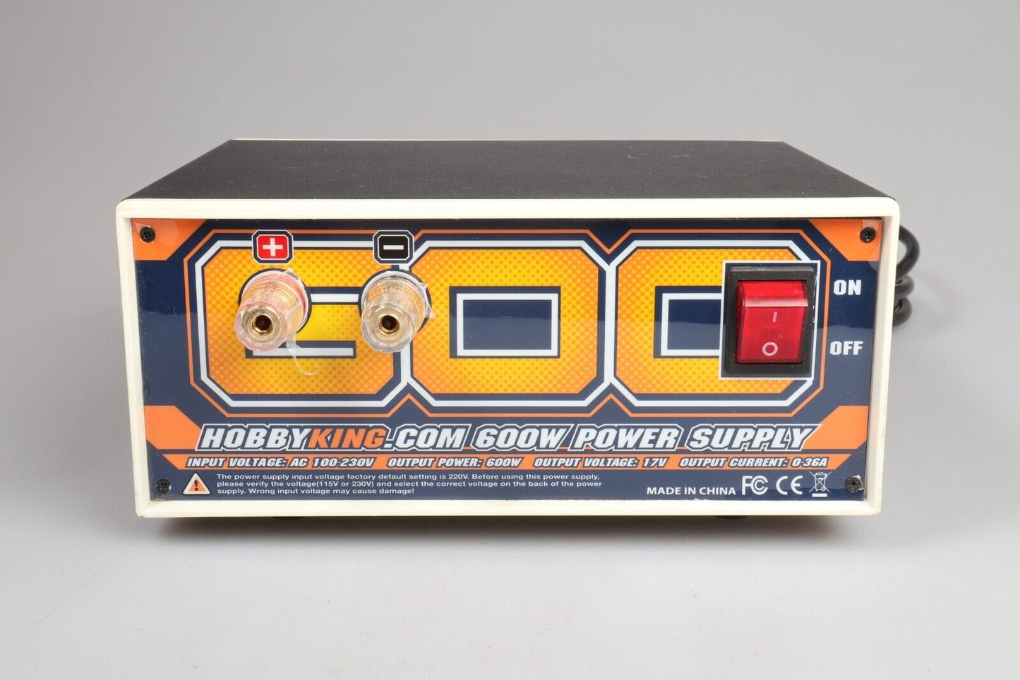 Hobbyking.com 600W | Voeding 17V