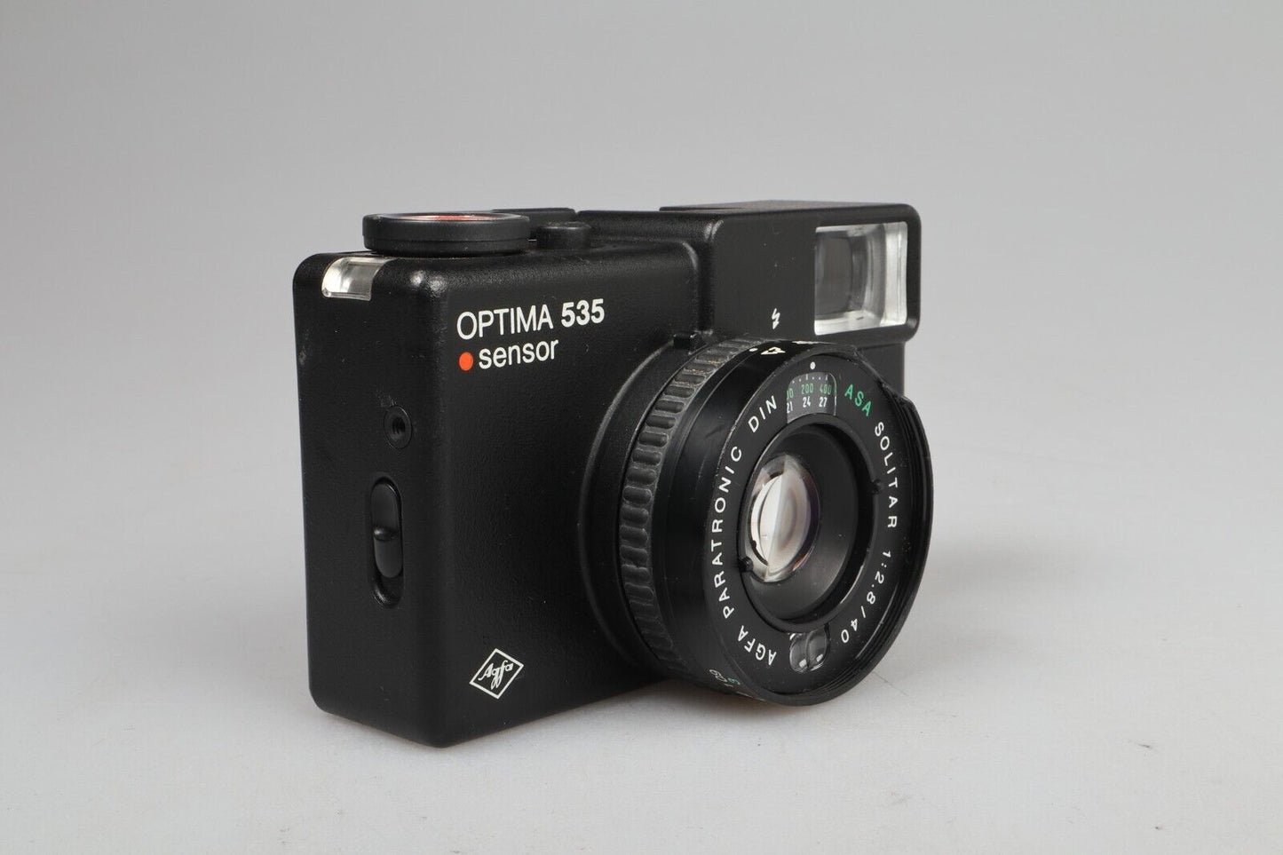 Agfa Optima 535 Sensor | 35mm Point & Shoot Film Camera | Black