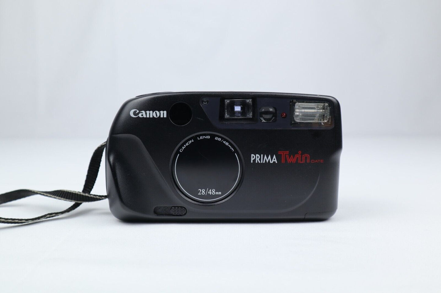 Canon Prima Twin Date | 35mm Point & Shoot Film Camera | Black