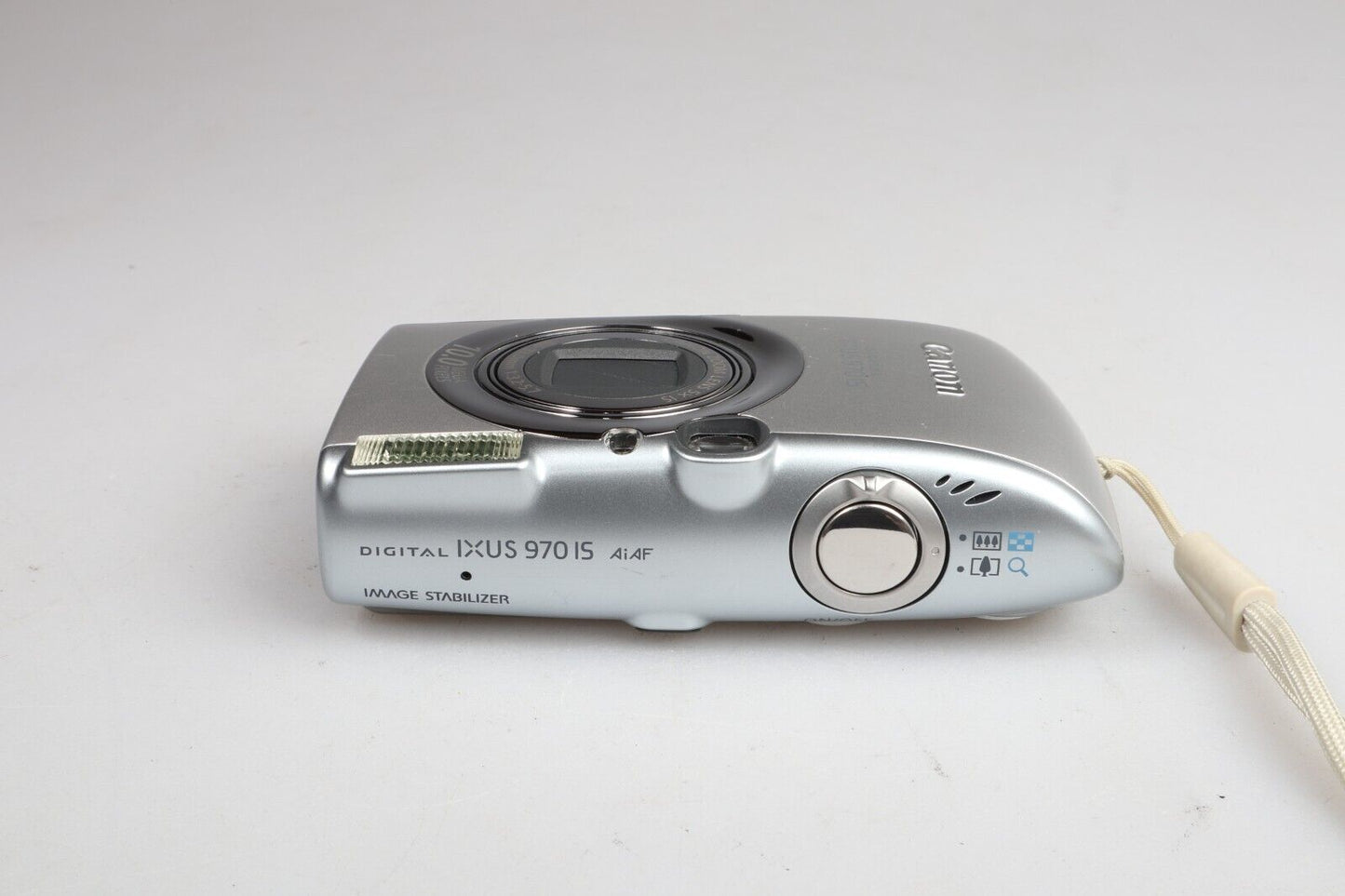 Canon IXUS 970 IS | Digitale compactcamera | 10,0 MP | Zilver