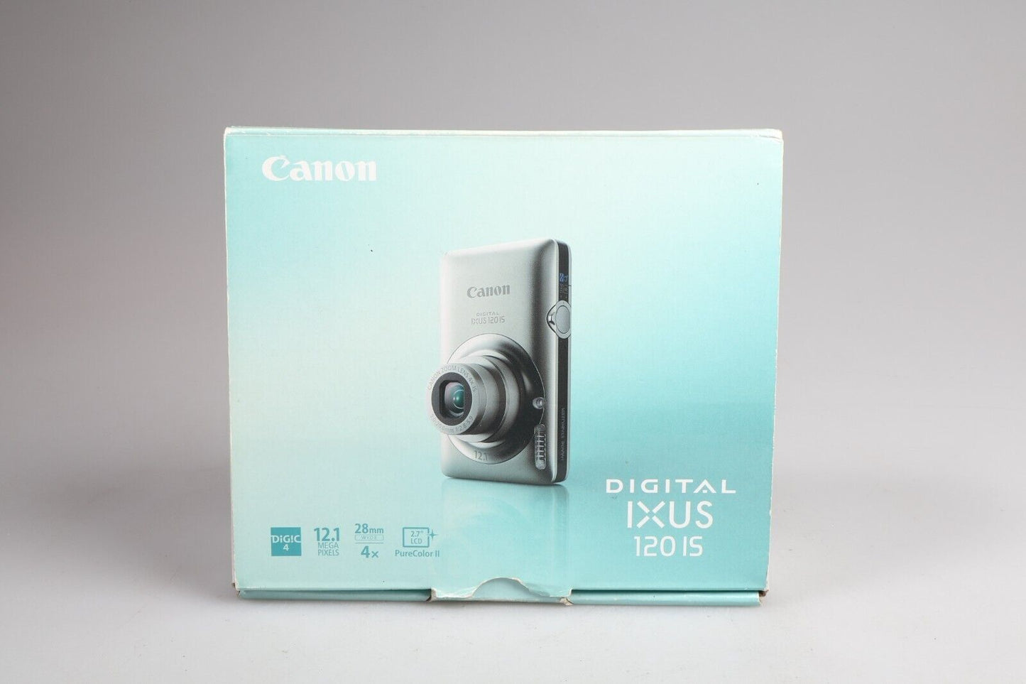 Canon IXUS 120IS | Digitale compactcamera | 12,1MP | Zilver