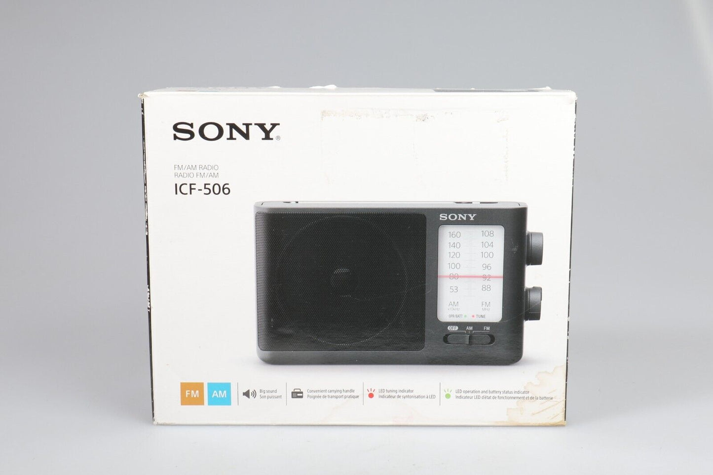 Sony ICF-506 | Draagbare FM/AM-radio