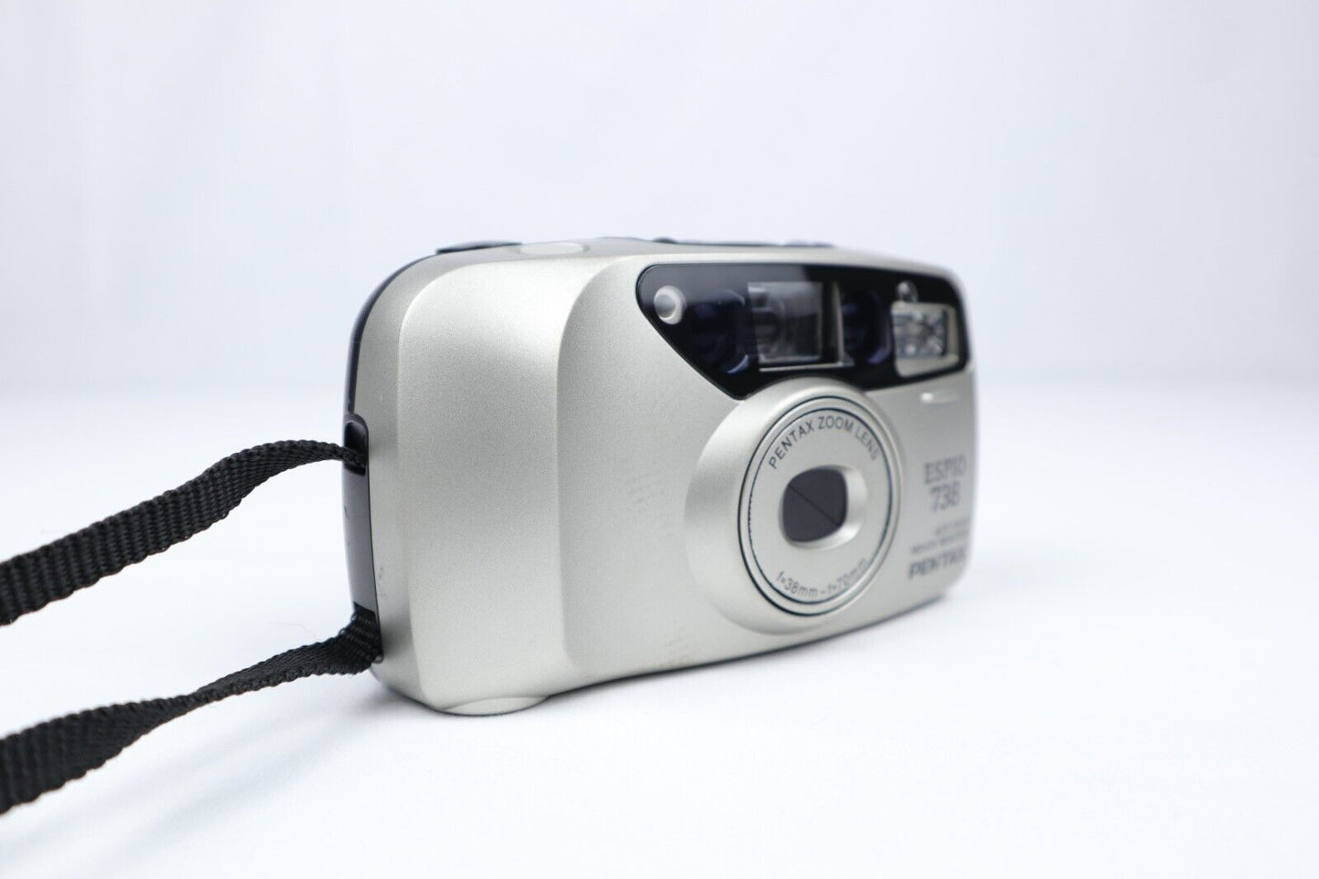 Pentax Espio 738 | 35mm Point & Shoot Film Camera | Silver