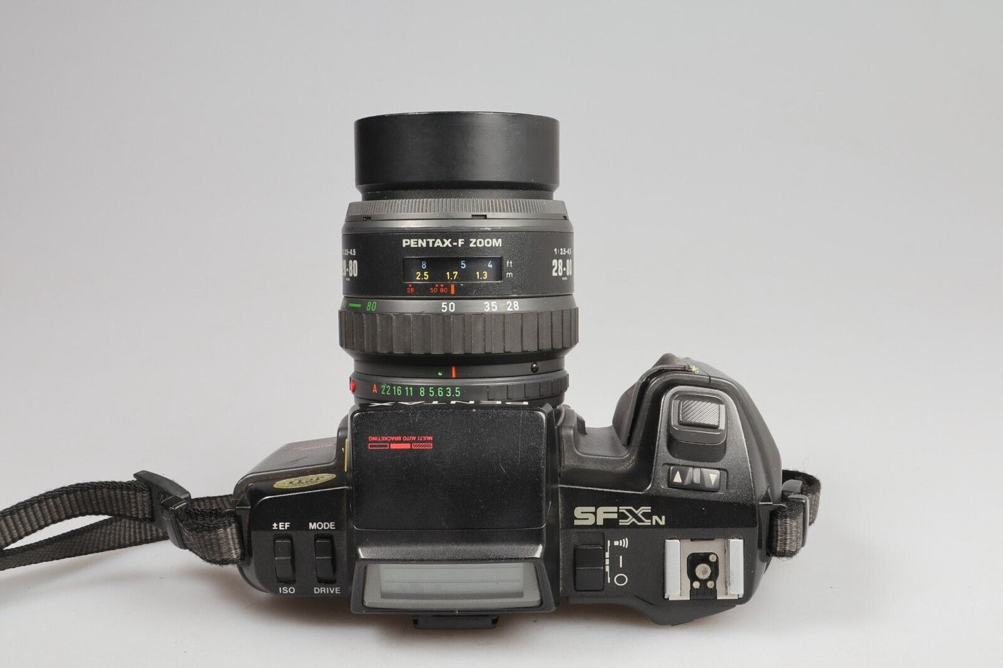 Pentax SFX-N | 35 mm spiegelreflexfilmcamera | Pentax-F 28-80 mm f/3.5-4.5-lens