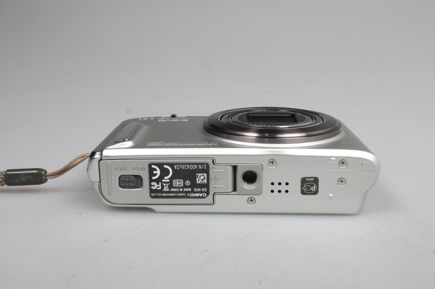 Casio EXILIM EX-H15 | Digital Compact Camera | 14.1 MP | Silver