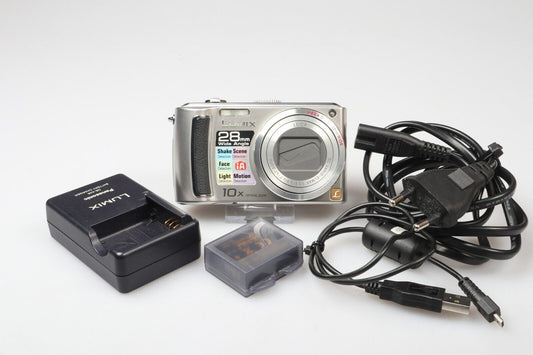 Panasonic Lumix DMC-TZ5 | Digital Compact Camera | 9.1 MP | Silver