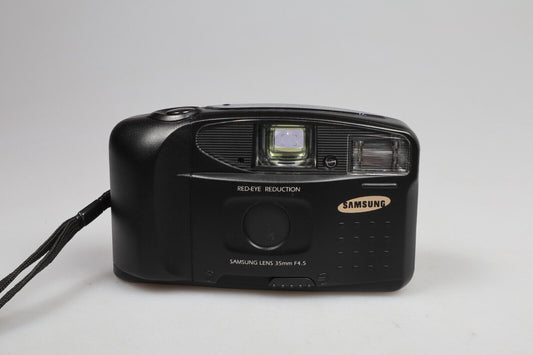 Samsung FF-222 | 35mm Point & Shoot Film Camera | Black