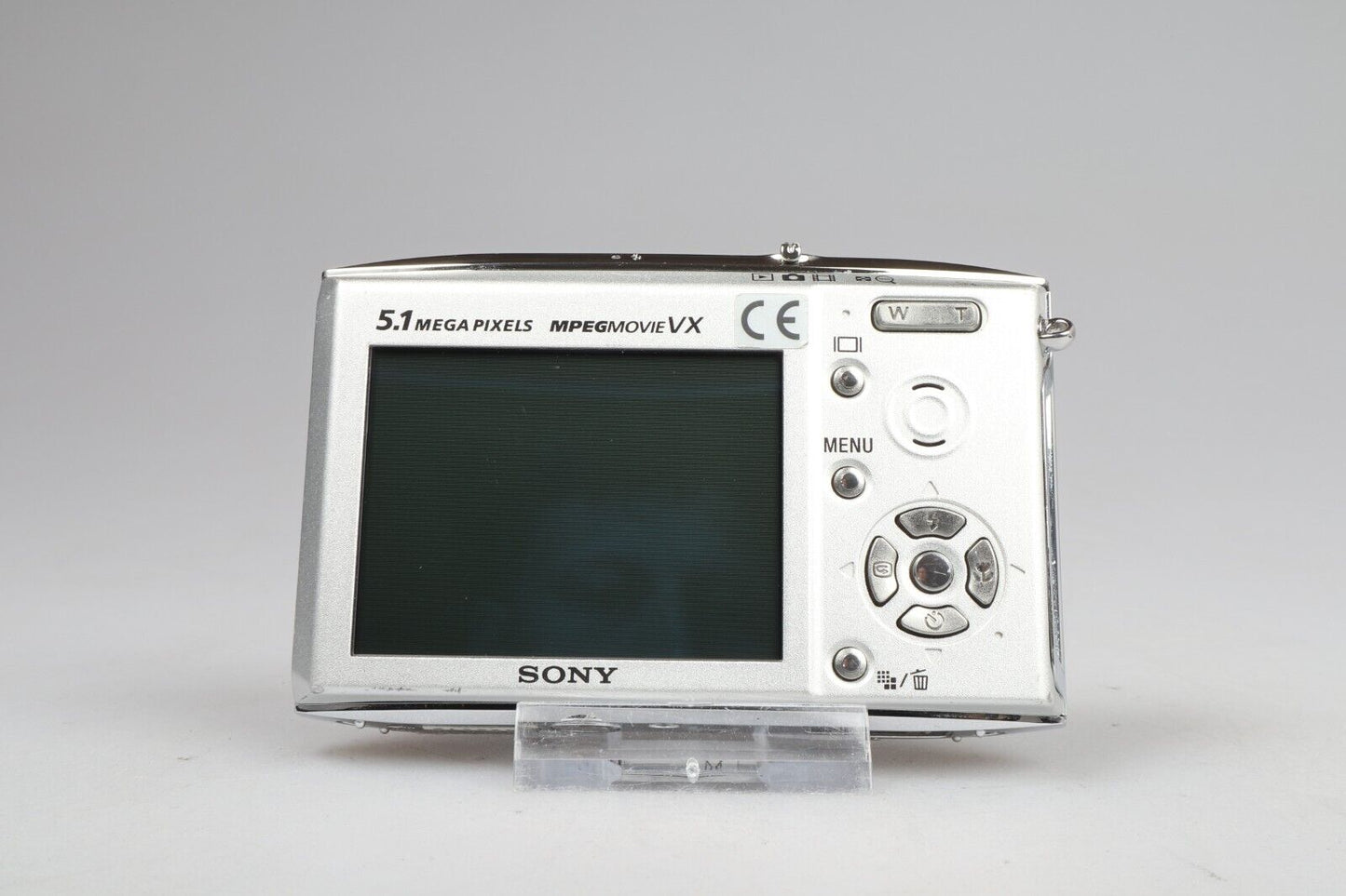 Sony Cybershot DSC-T5 | Digitale compactcamera | 5,1 MP | Zilver