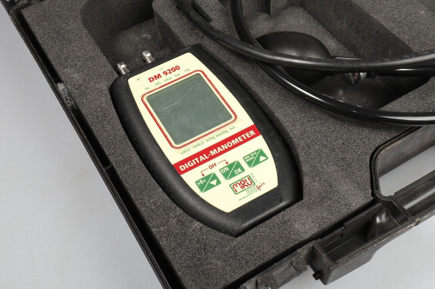 MRU DM 9200 | Digitale manometer