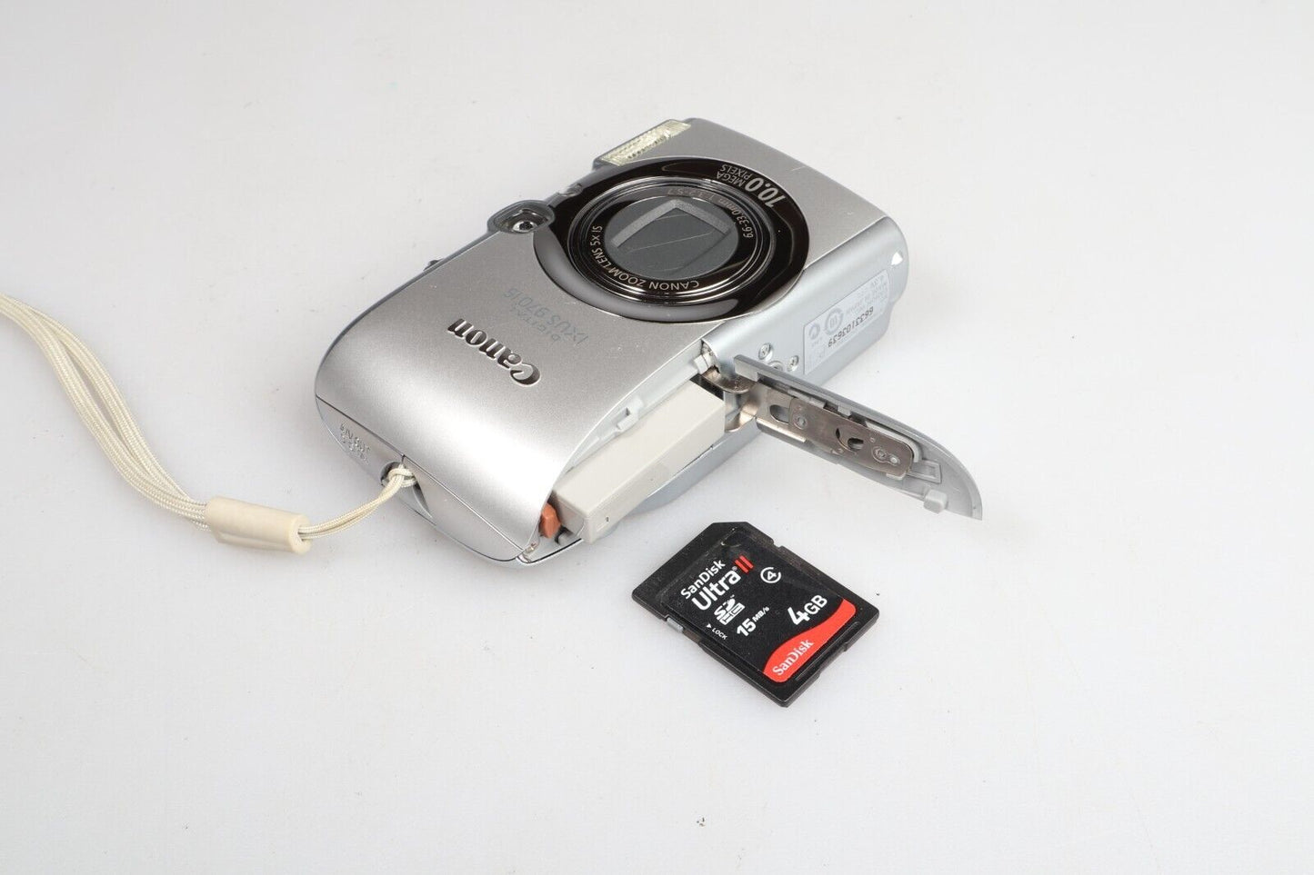 Canon IXUS 970 IS | Digitale compactcamera | 10,0 MP | Zilver 