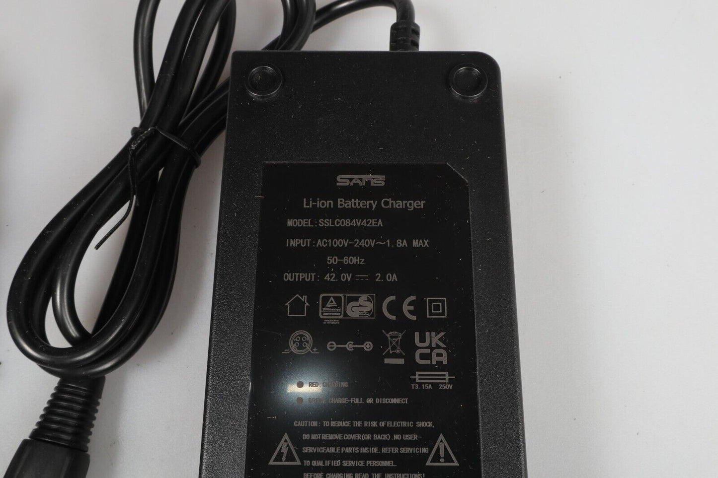 Sans SSLC084V42EA | E-Bike Battery Charger | EU Plug