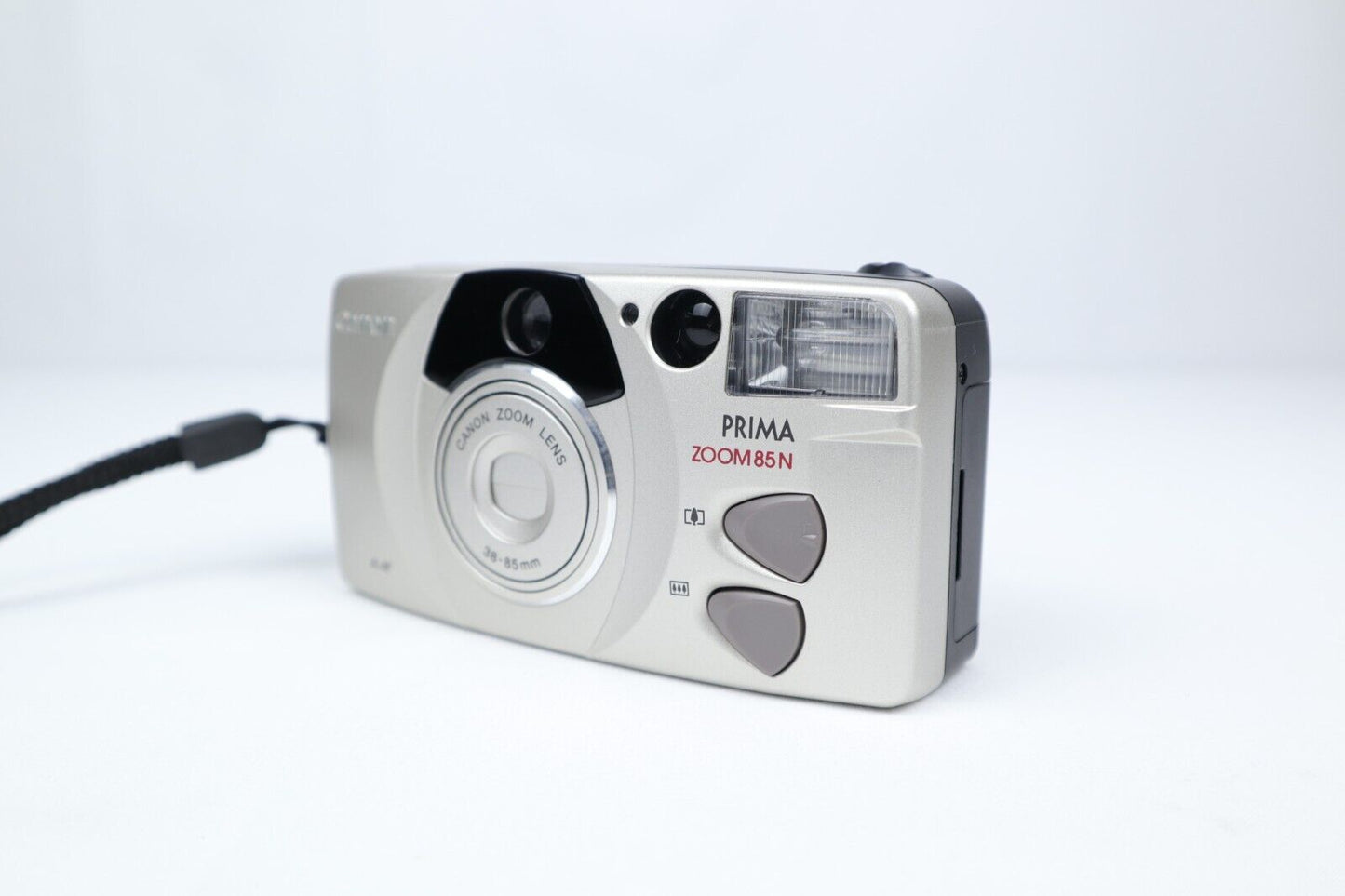 Canon Prima Zoom 85N | 35mm Point & Shoot Film Camera | Silver