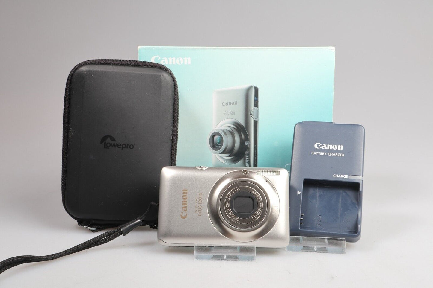 Canon IXUS 120IS | Digitale compactcamera | 12,1MP | Zilver