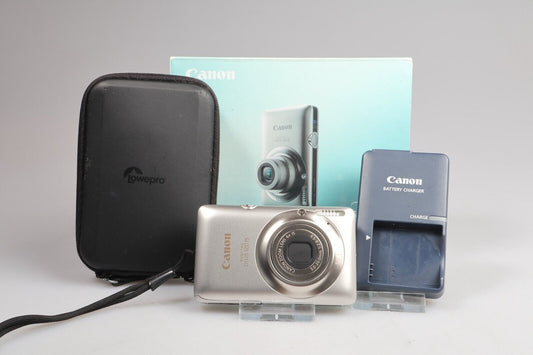 Canon IXUS 120 IS | Digital Compact Camera | 12.1MP | Silver