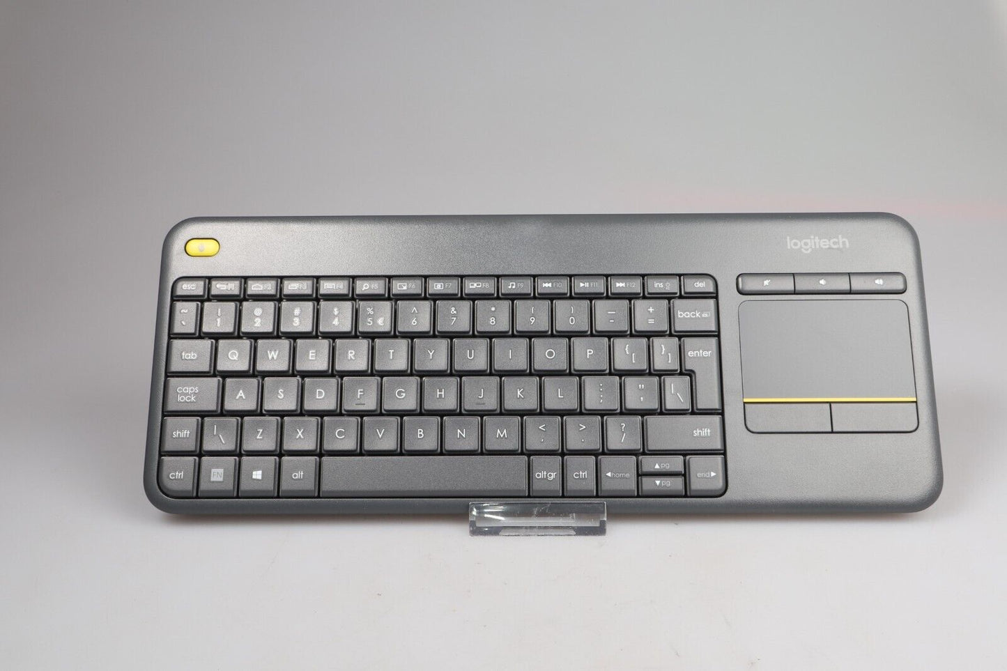 Logitech K400 Plus | Draadloos toetsenbord met touchpad | Zwart