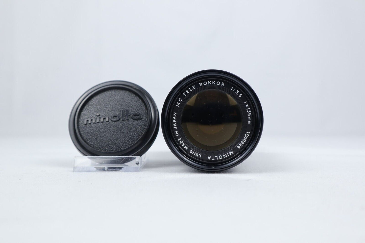 Objectif Minolta MC Tele Rokkor | 1:3,5 135 mm | Support Minolta MC