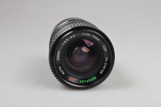 Beroflex MC Auto Zoom Lens | 35-70mm 1:3.5-4.5 | Praktica B Mount