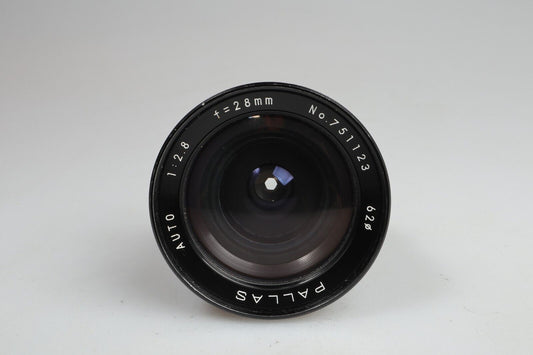 Pallas Auto Lens | 28mm F/2.8 | M42 Mount