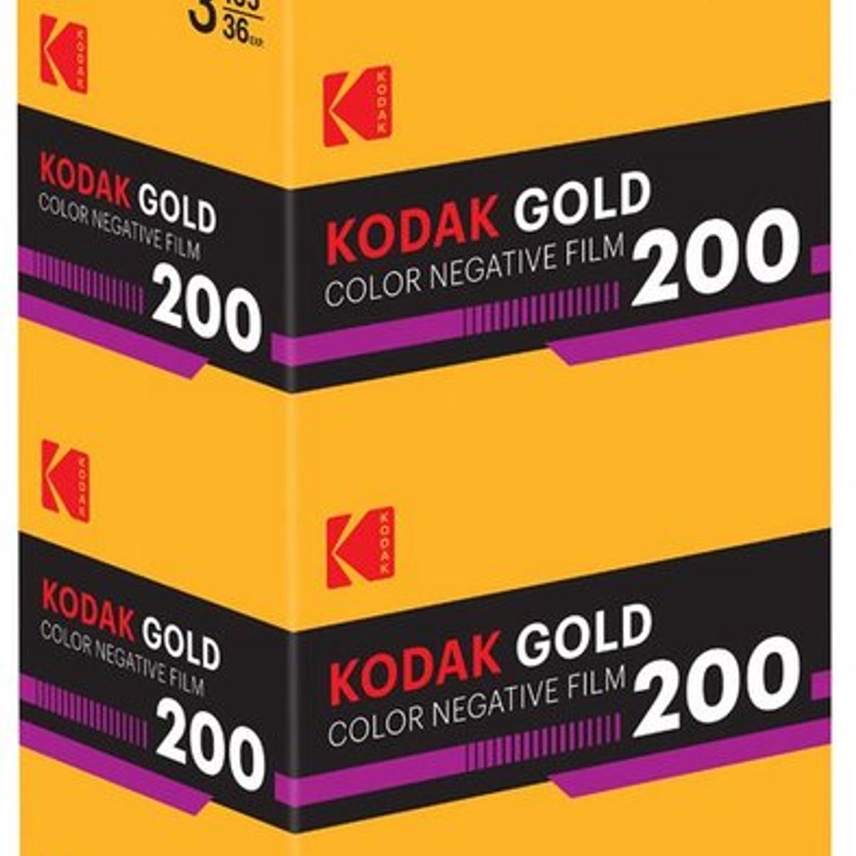 Kodak Gold 200 36 3pack