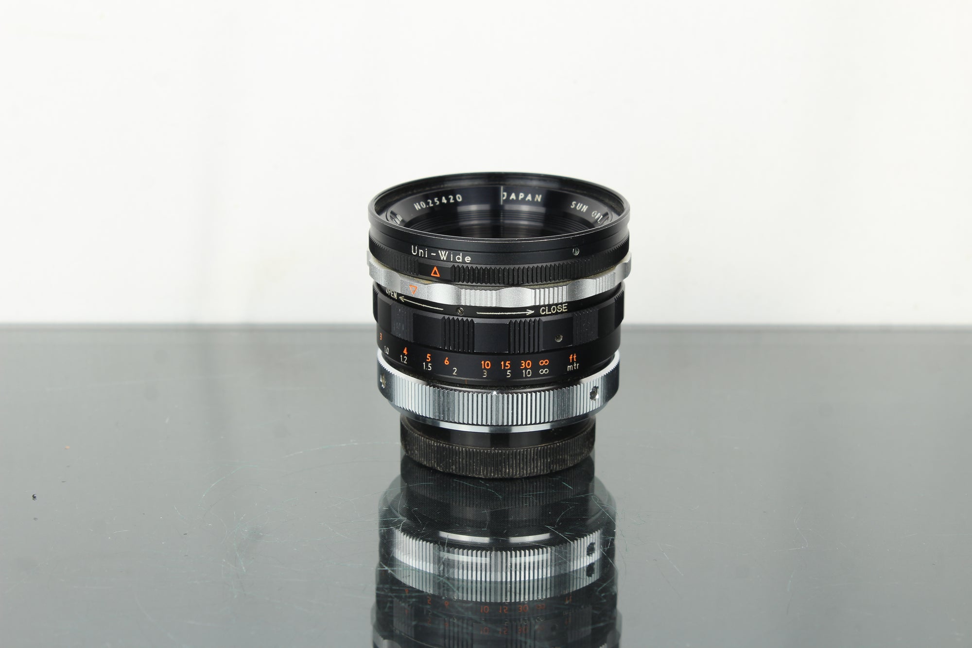 SUN Wideangle F:2.5 35mm Exacta Mount