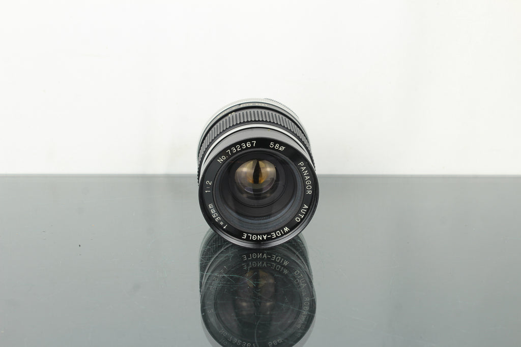 Panagor f=35mm 1:2 M42 Mount lens