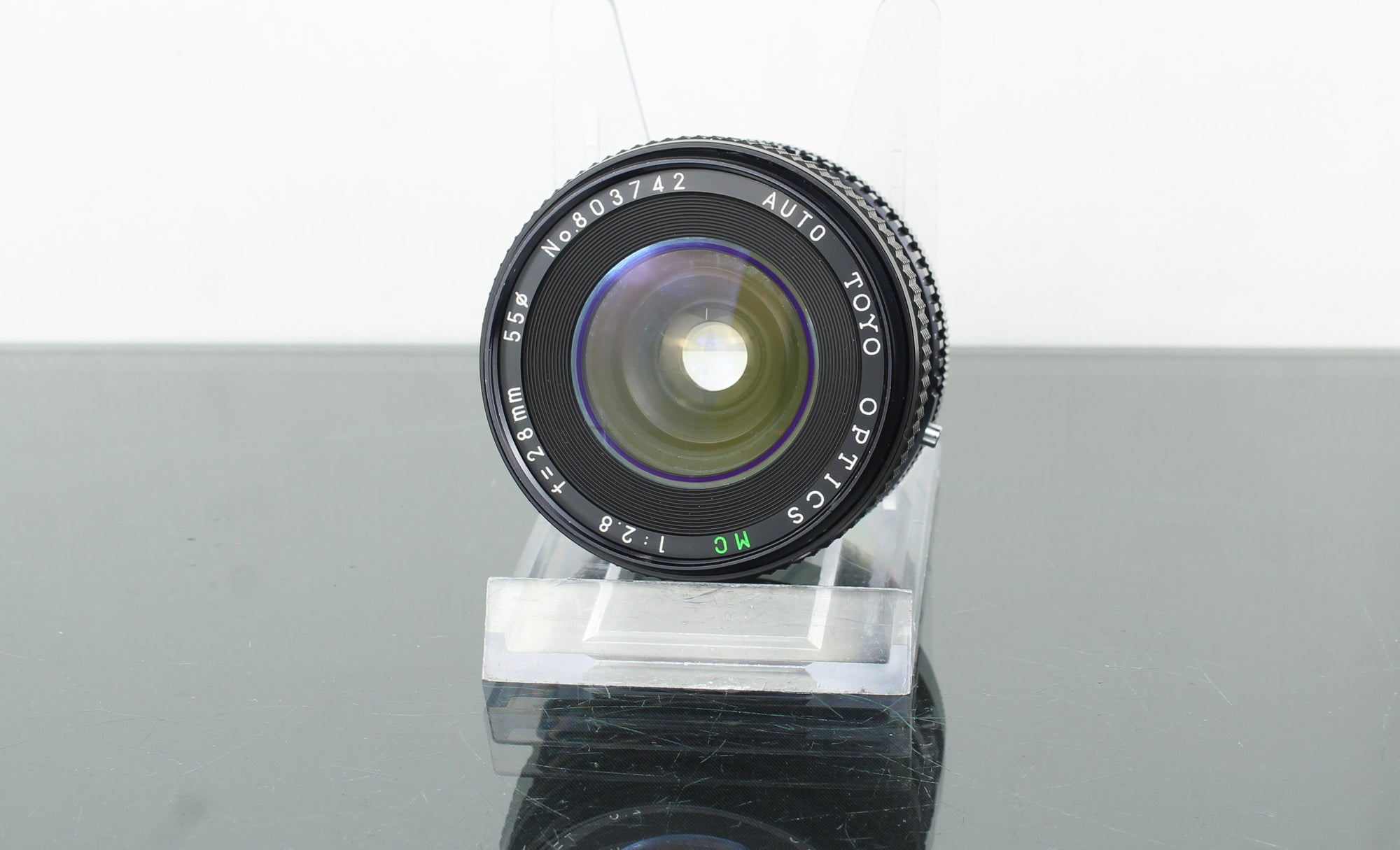 Toyo Auto Optics MC 1:2.8 F=28mm Canon FD Mount