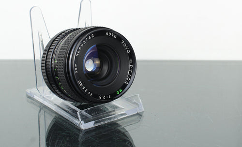 Toyo Auto Optics MC 1:2.8 F=28mm Canon FD Mount