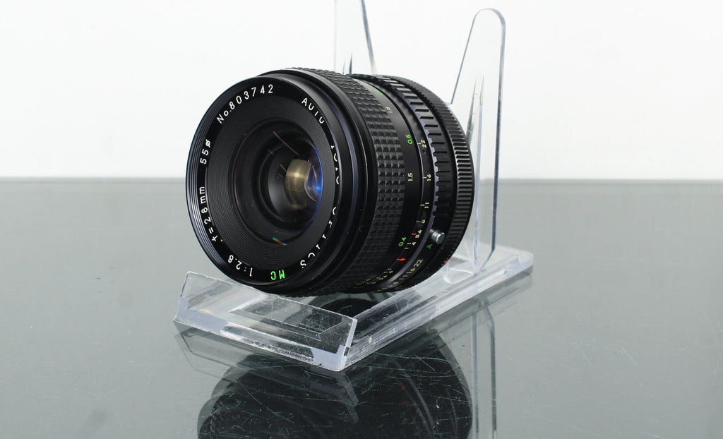 Toyo Auto Optics MC 1:2.8 F=28mm Canon FD Mount