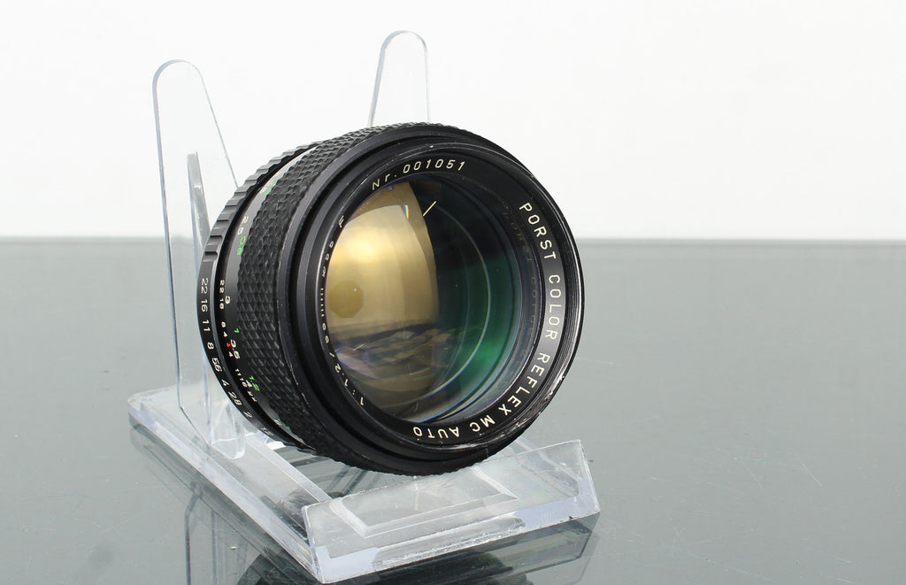 Porst Color Reflex MC Auto 1:1.2/55mm Pentax PK Mount